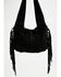 Image #3 - Idyllwind Women's Lorna Boot Stitch Suede Shoulder Bag, Black, hi-res