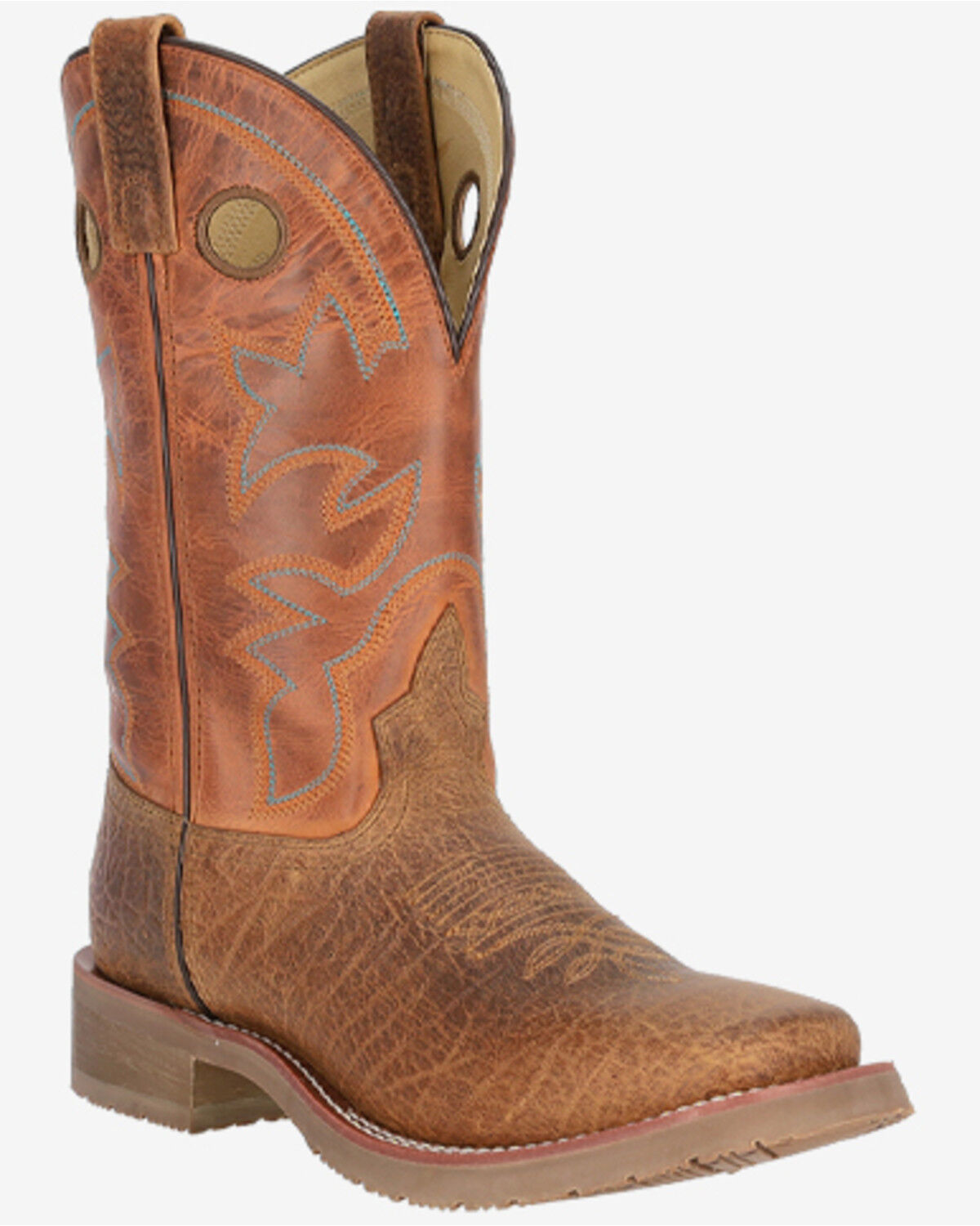 Image #1 - Smoky Mountain Men's Parker Performance Western Boots - Square Toe, Brown, hi-res