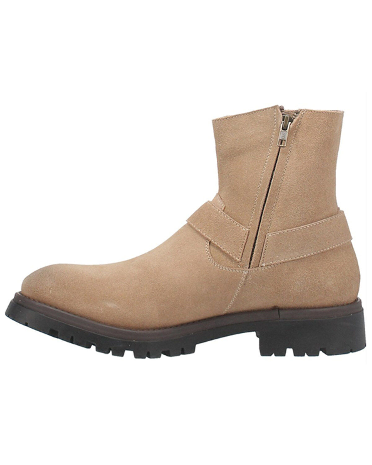 Image #3 - Dingo Men's Road Trip Ankle Boots - Round Toe, Off White, hi-res