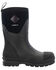 Image #2 - Muck Boots Women's Chore Classic Mid Waterproof Rubber Boots - Steel Toe, Black, hi-res