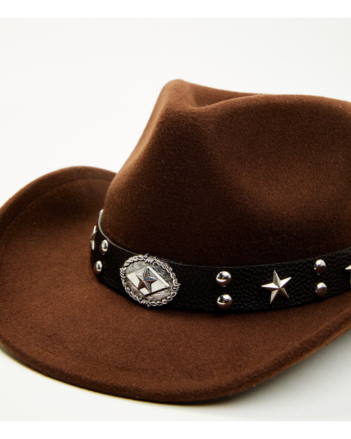 Image #2 - Cody James Parker Wool Felt Cowboy Hat, Brown, hi-res