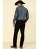 Image #2 - Cody James Men's Night Rider Wash Jackson Slim Straight Stretch Denim Jeans - Tall, Black, hi-res