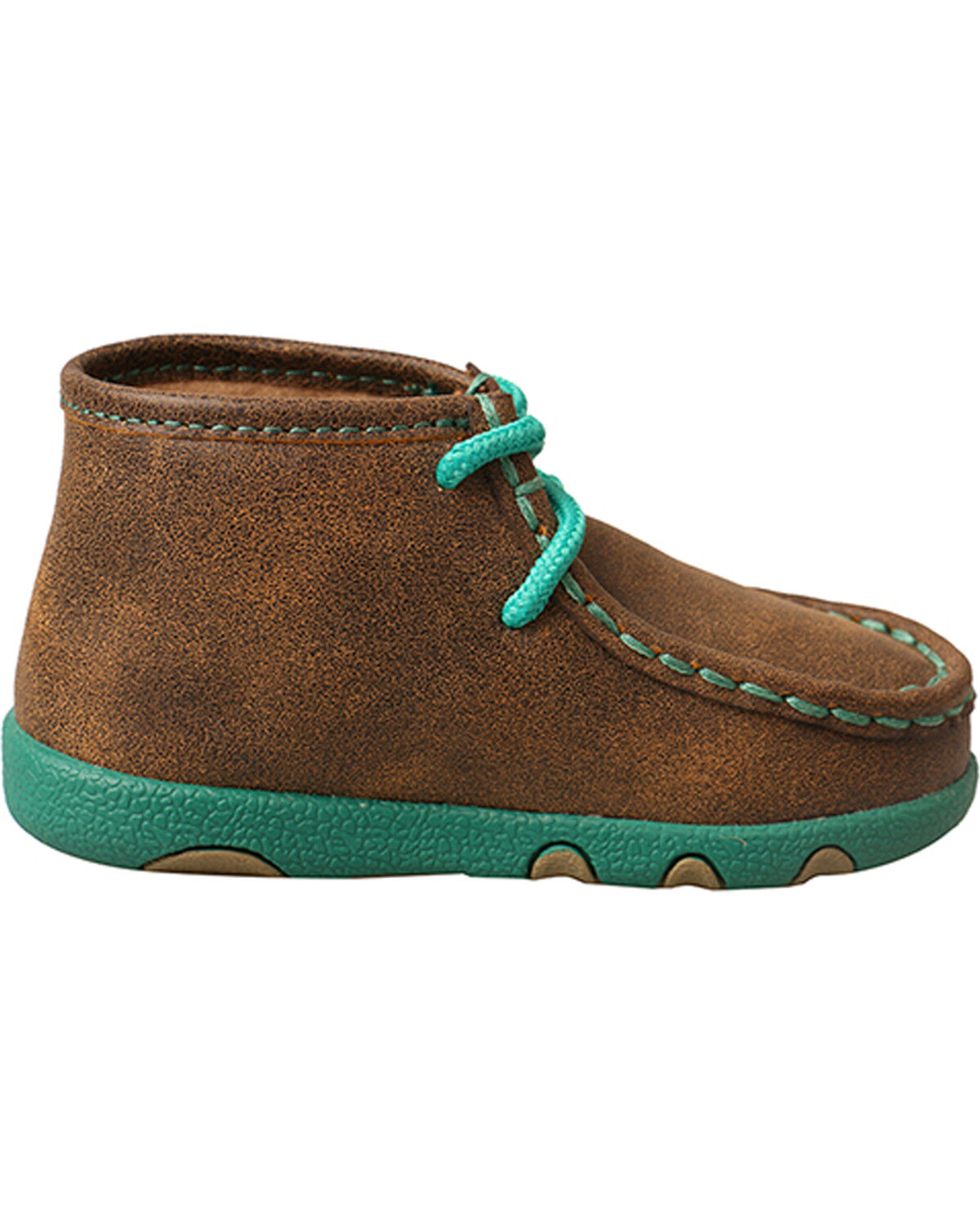 Image #2 - Twisted X Infant Kid's Bomber Driving Mocs, Brown, hi-res