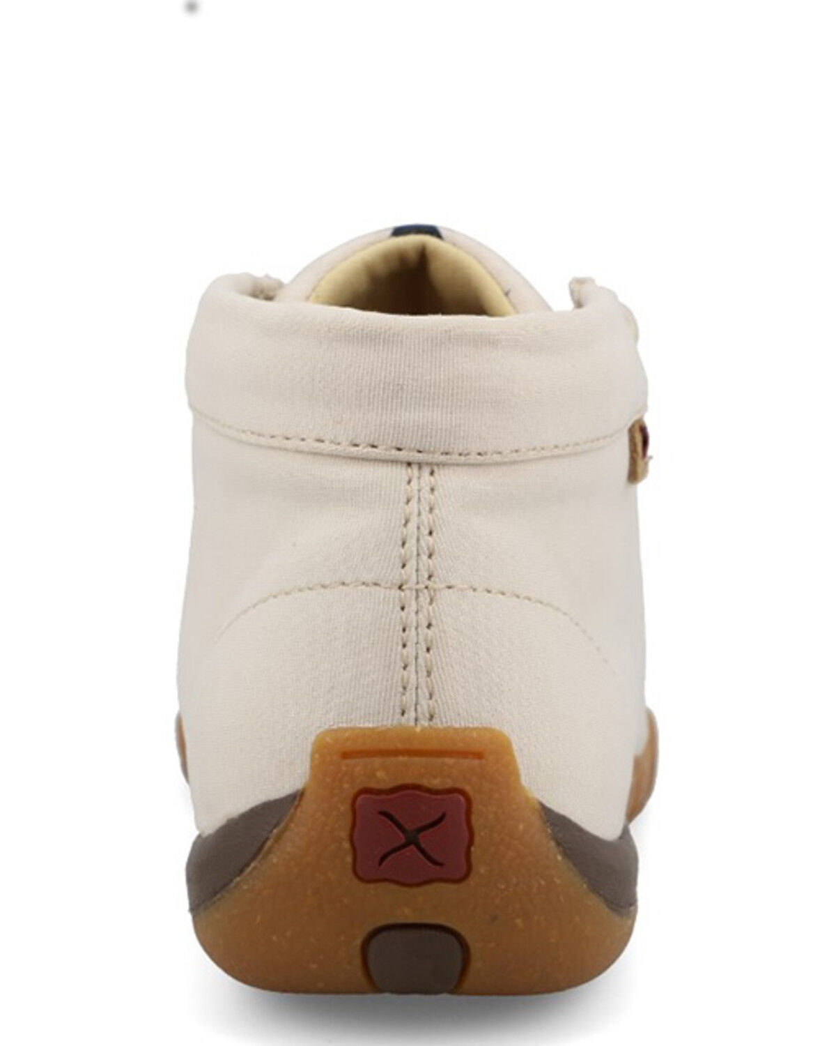 Image #5 - Twisted X Women's Chukka Driving Mocs, Beige, hi-res
