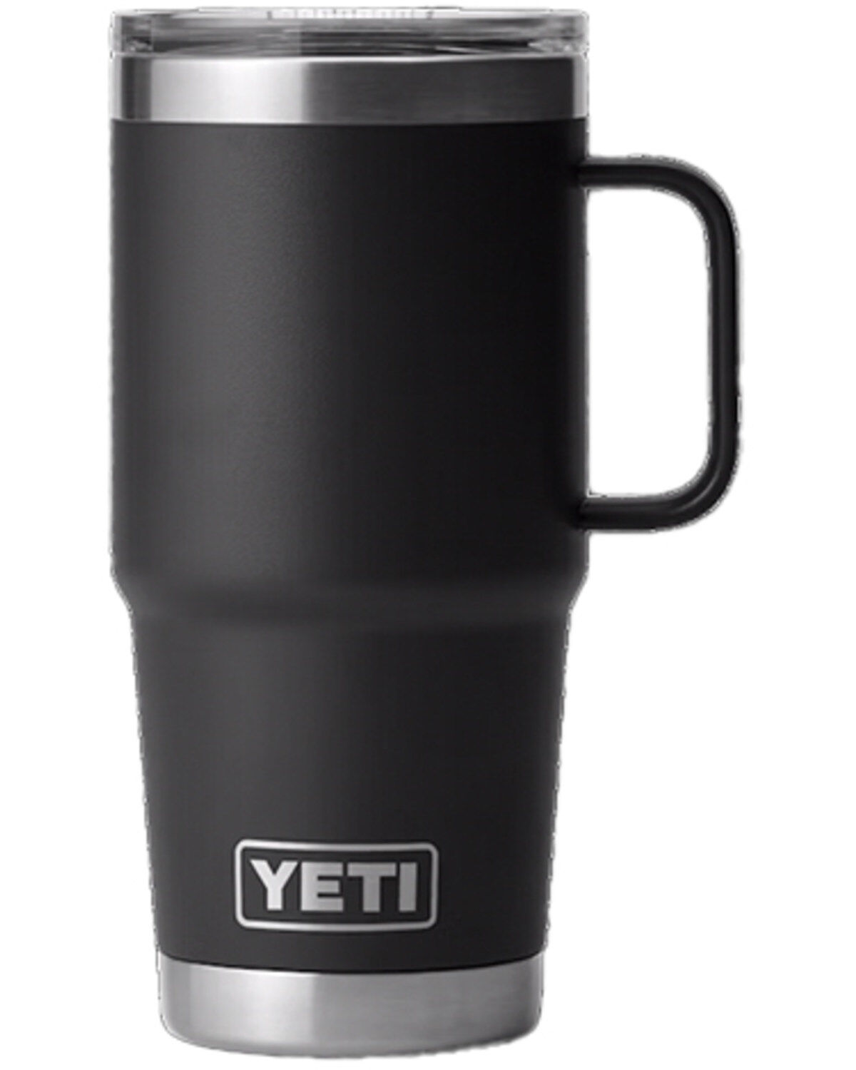 Image #1 - YETI Rambler&reg; Stronghold&trade; Lid 20oz Travel Mug, Black, hi-res