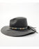 Image #3 - Shyanne Women's Zimabead Wool Felt Western Fashion Hat, Grey, hi-res