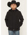 Image #1 - Urban Republic Boys' Fur Lined Jacket, Black, hi-res