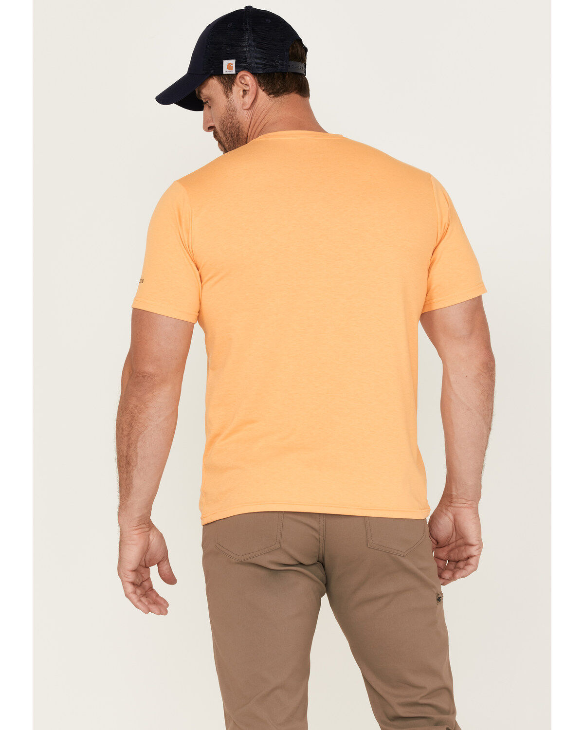 Image #4 - Columbia Men's All 4 Outdoors Logo Graphic T-Shirt, Orange, hi-res