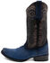 Image #3 - Ferrini Men's Roughrider Western Boots - Square Toe, Black, hi-res