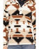 Image #3 - Cinch Women's Boot Barn Exclusive Southwestern Print Fleece Pullover, Khaki, hi-res