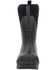 Image #4 - Muck Boots Women's Chore Classic Mid Waterproof Rubber Boots - Steel Toe, Black, hi-res