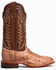 Image #3 - Tony Lama Men's San Saba Full Quill Ostrich Exotic Boots, Chocolate, hi-res