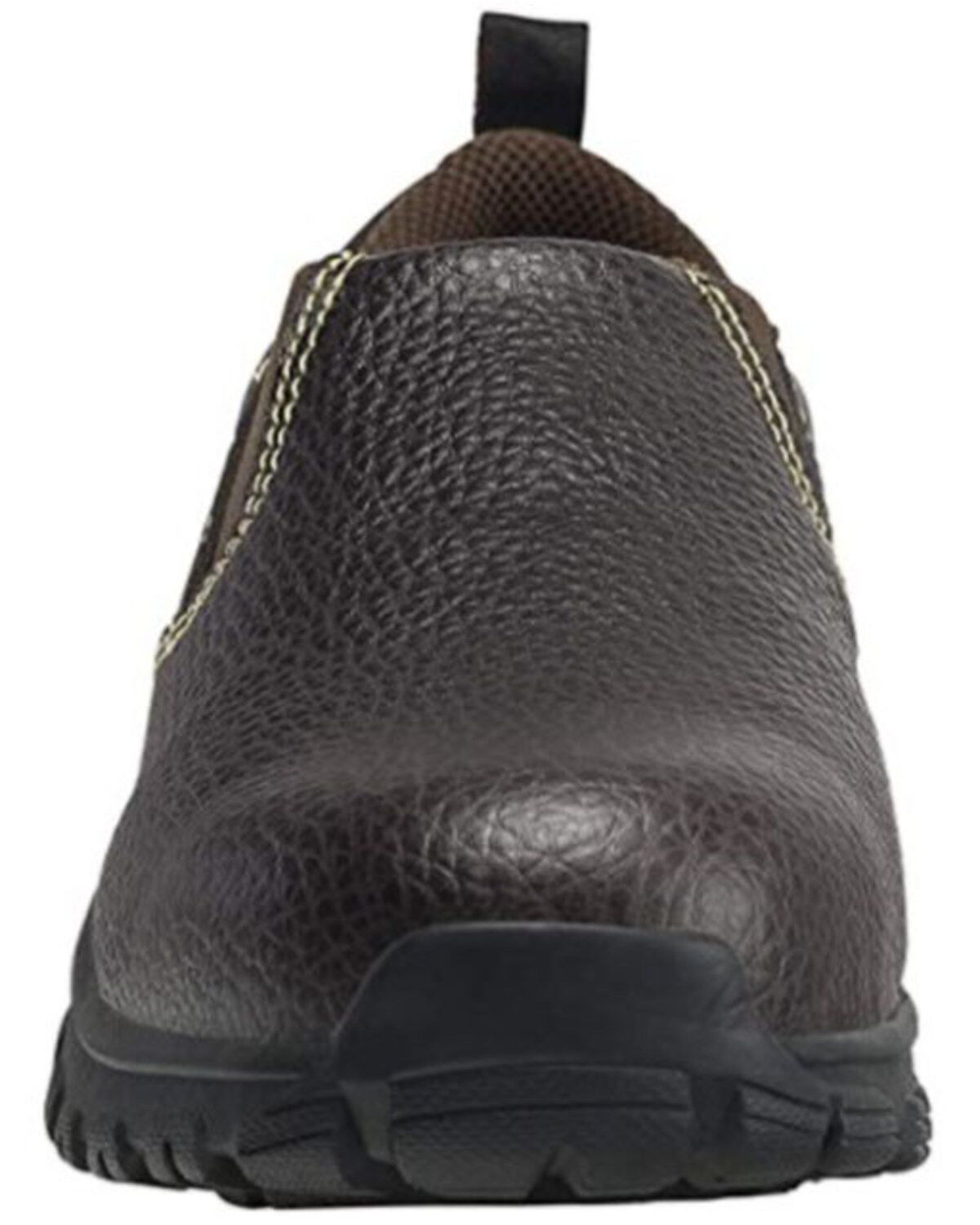 Image #4 - Avenger Women's Flight Brown Work Shoes - Alloy Toe, Brown, hi-res