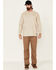 Image #2 - Ariat Men's FR Air Long Sleeve Work Long Sleeve Henley Shirt, Sand, hi-res