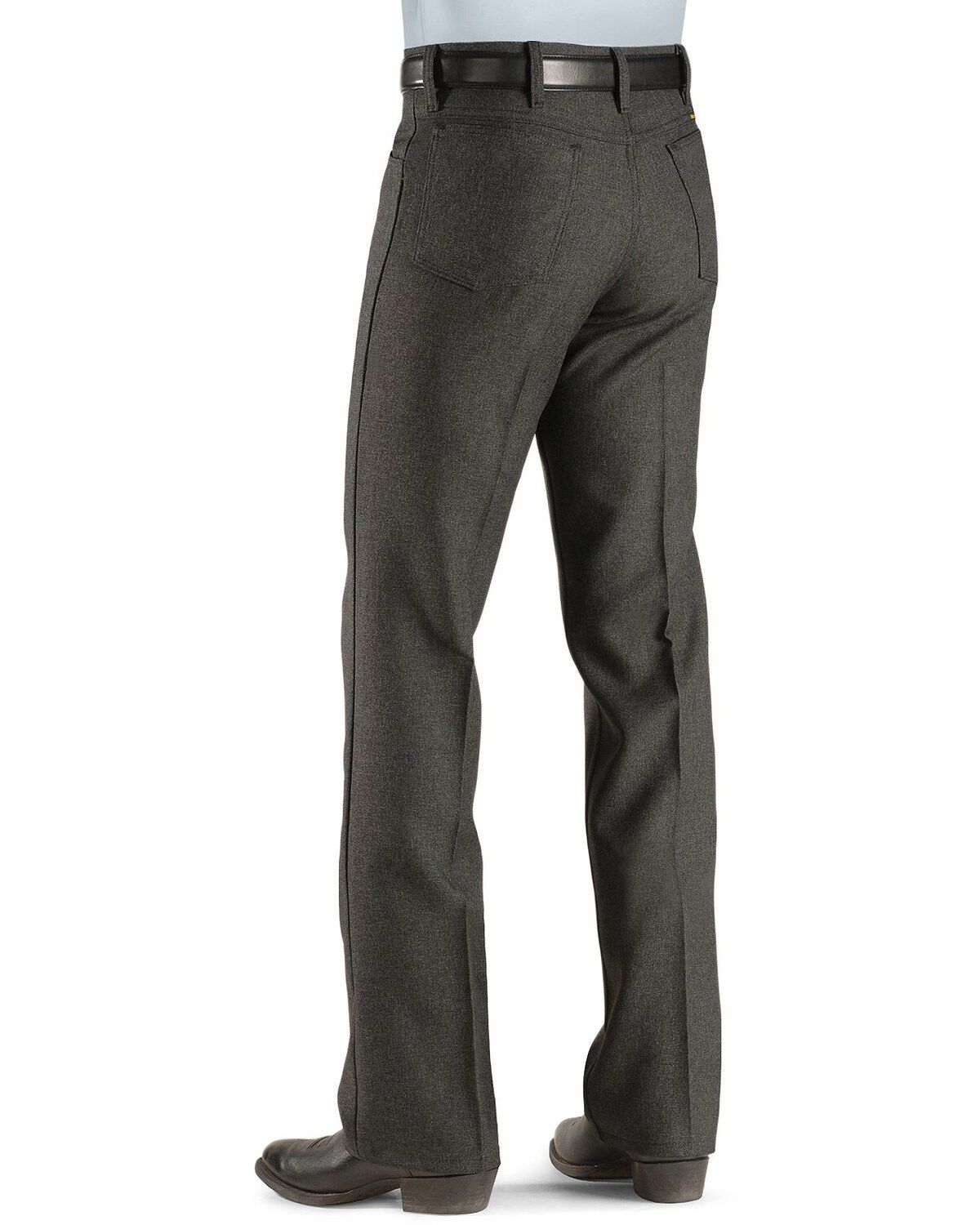 Image #1 - Wrangler Wrancher Dress Jeans, Hthr Charcoal, hi-res