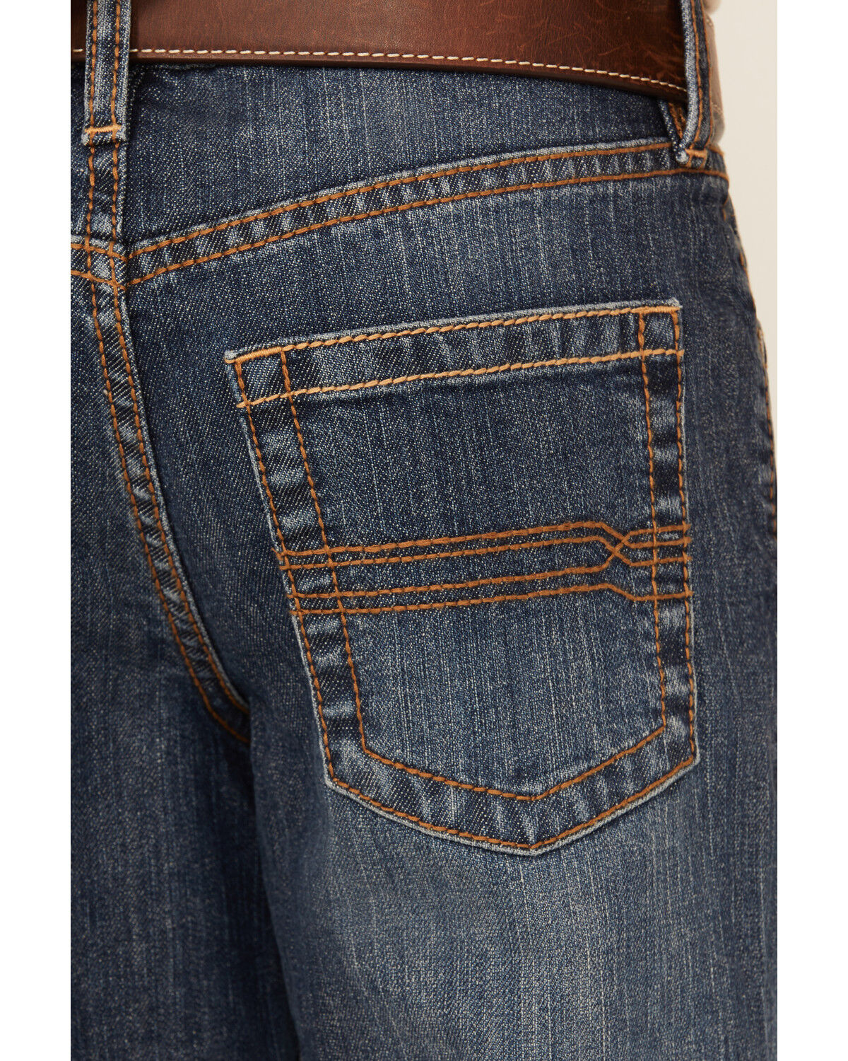 Image #4 - Cody James Boys' Wolfstooth Medium Wash Relaxed Bootcut Stretch Denim Jeans, , hi-res