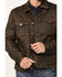 Image #3 - Moonshine Spirit&reg; Men's Coated Denim Jacket, Brown, hi-res