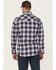 Image #4 - Wrangler Men's FR Plaid Print Long Sleeve Button-Down Work Shirt, , hi-res