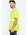 Image #4 - Hawx Men's Reflective Short Sleeve Work T-Shirt, Yellow, hi-res