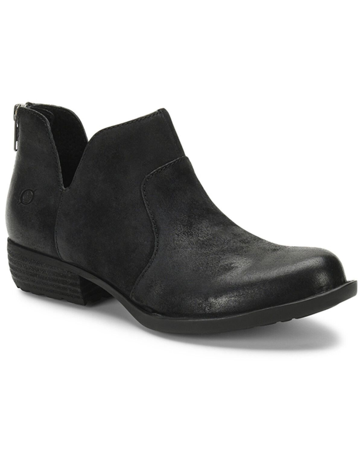 Born Women's Kerri Fashion Booties - Round Toe, Black, hi-res