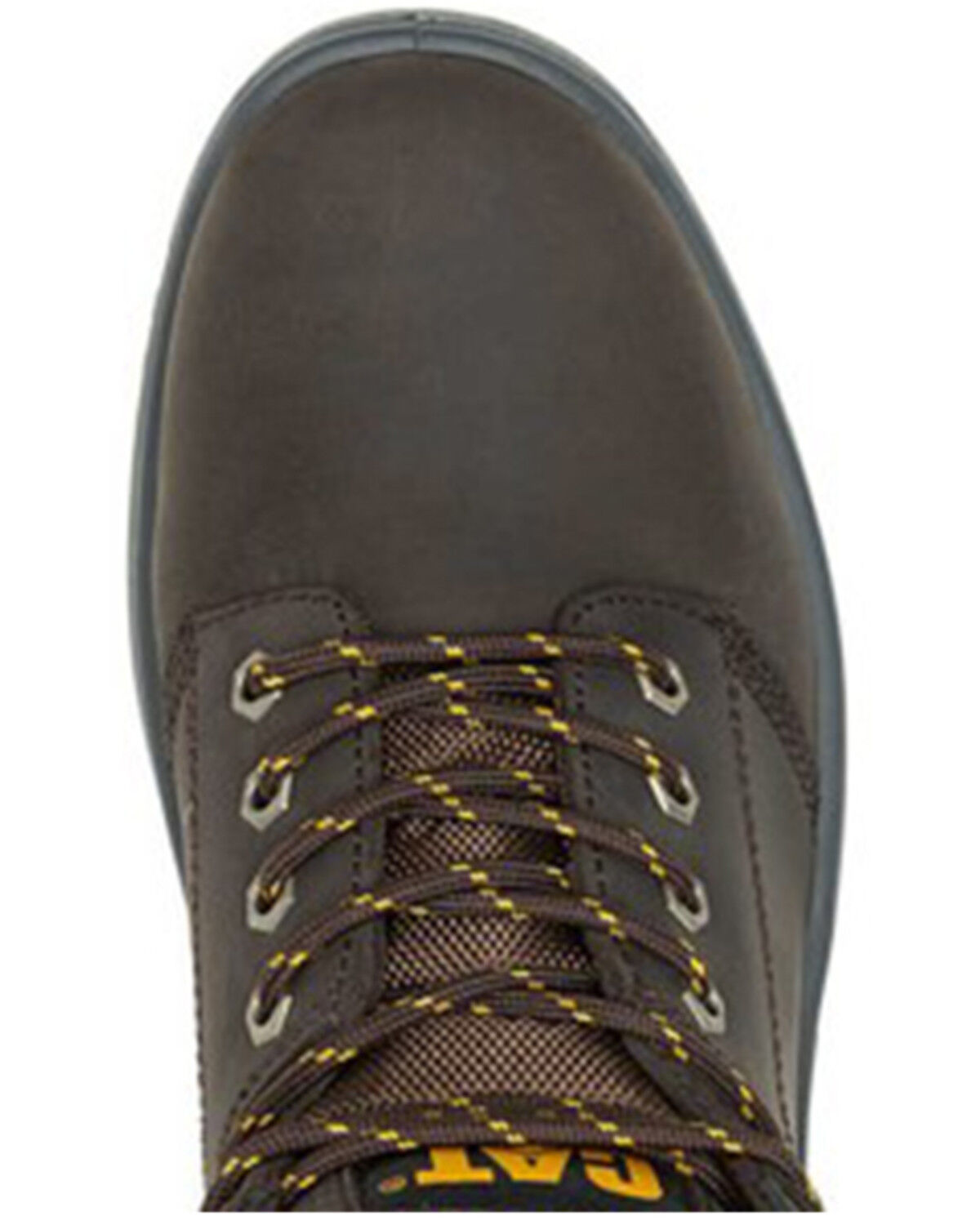 Image #5 - Caterpillar Men's Striver Lace-Up Work Boots - Steel Toe, Brown, hi-res