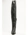 Image #4 - Dingo Women's Diva Over The Knee Tall Western Boots - Snip Toe, Black, hi-res