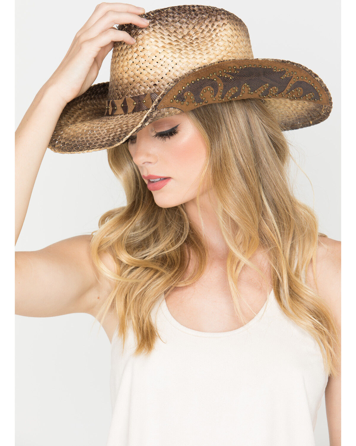 Image #6 - Shyanne&reg; Women's Rustic Tan Straw Hat, Brown, hi-res