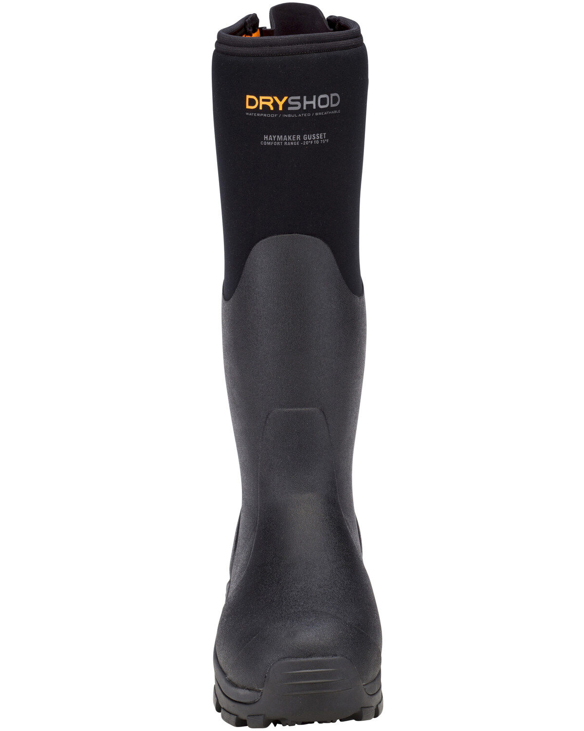 Image #4 - Dryshod Women's Haymaker Gusset Women's Boots, Black, hi-res