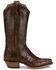 Image #2 - Tony Lama Women's Boot Barn Exclusive Kango Tobac Exotic Ostrich Western Boots - Snip Toe, Brown, hi-res