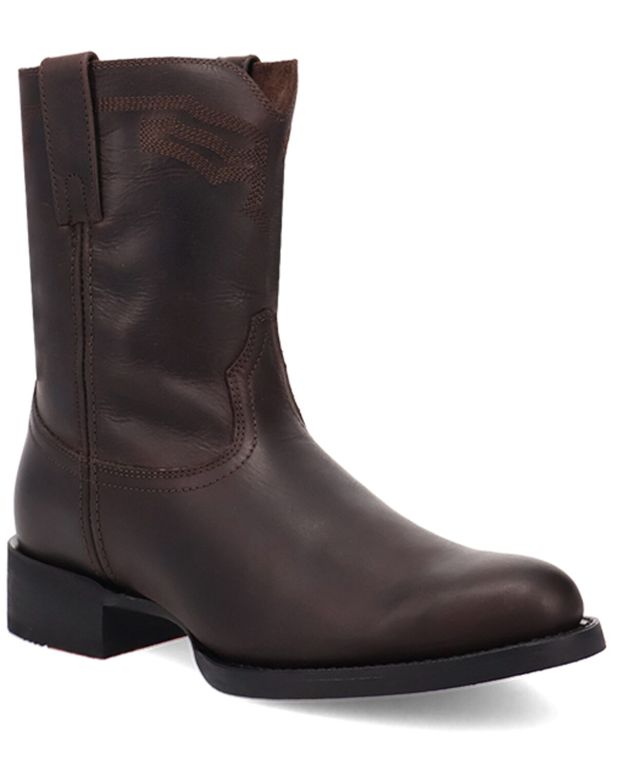 Image #1 - Laredo Men's Obsidian League Performance Roper Ankle Boots - Round Toe, Brown, hi-res