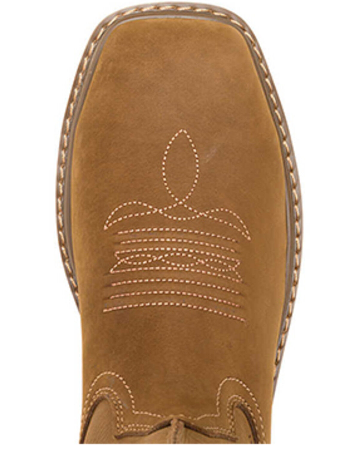 Image #4 - Wolverine Men's Bronc Wedge Pull-On Wellington Work Boots - Steel Toe, Beige, hi-res