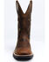 Image #4 - RANK 45&reg; Women's Lite Flag Western Performance Boots - Broad Square Toe, Brown, hi-res