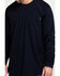 Image #4 - Hawx Men's FR Pocket Long Sleeve Work T-Shirt, Navy, hi-res