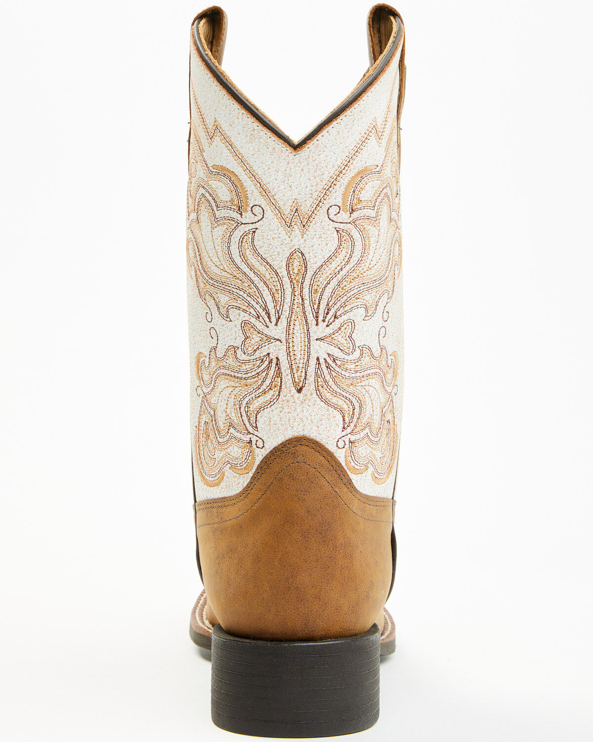 Image #5 - Shyanne Solstice&trade; Women's Flynn Western Boots - Broad Square Toe, Cream, hi-res