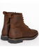 Image #7 - Cody James Men's 7" Mustang Lace-Up Kiltie Work Boots - Soft Toe, Brown, hi-res