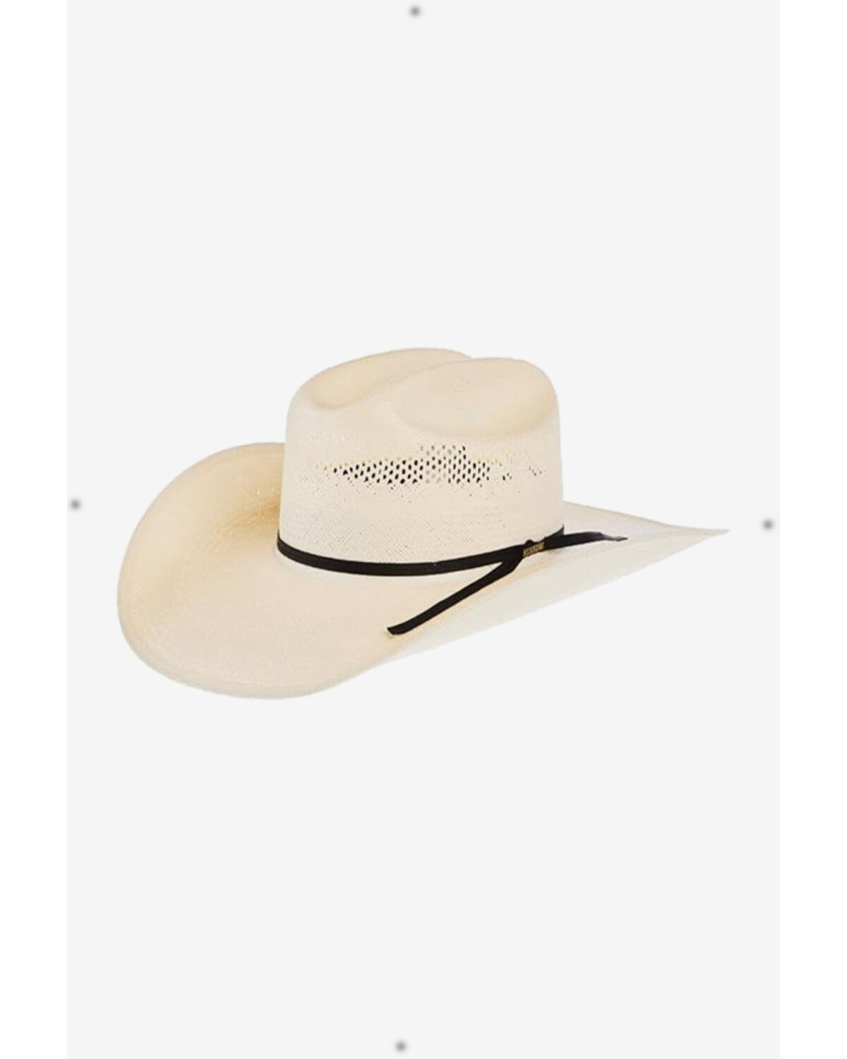 Image #1 - Resistol Cutbank 20X Straw Cowboy Hat, Natural, hi-res