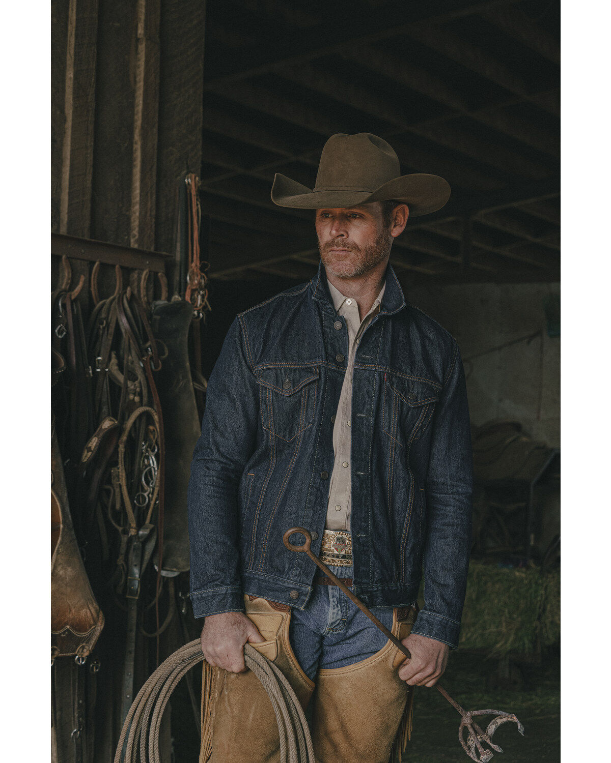 Image #1 - Levi's Men's Trucker Jacket, Indigo, hi-res