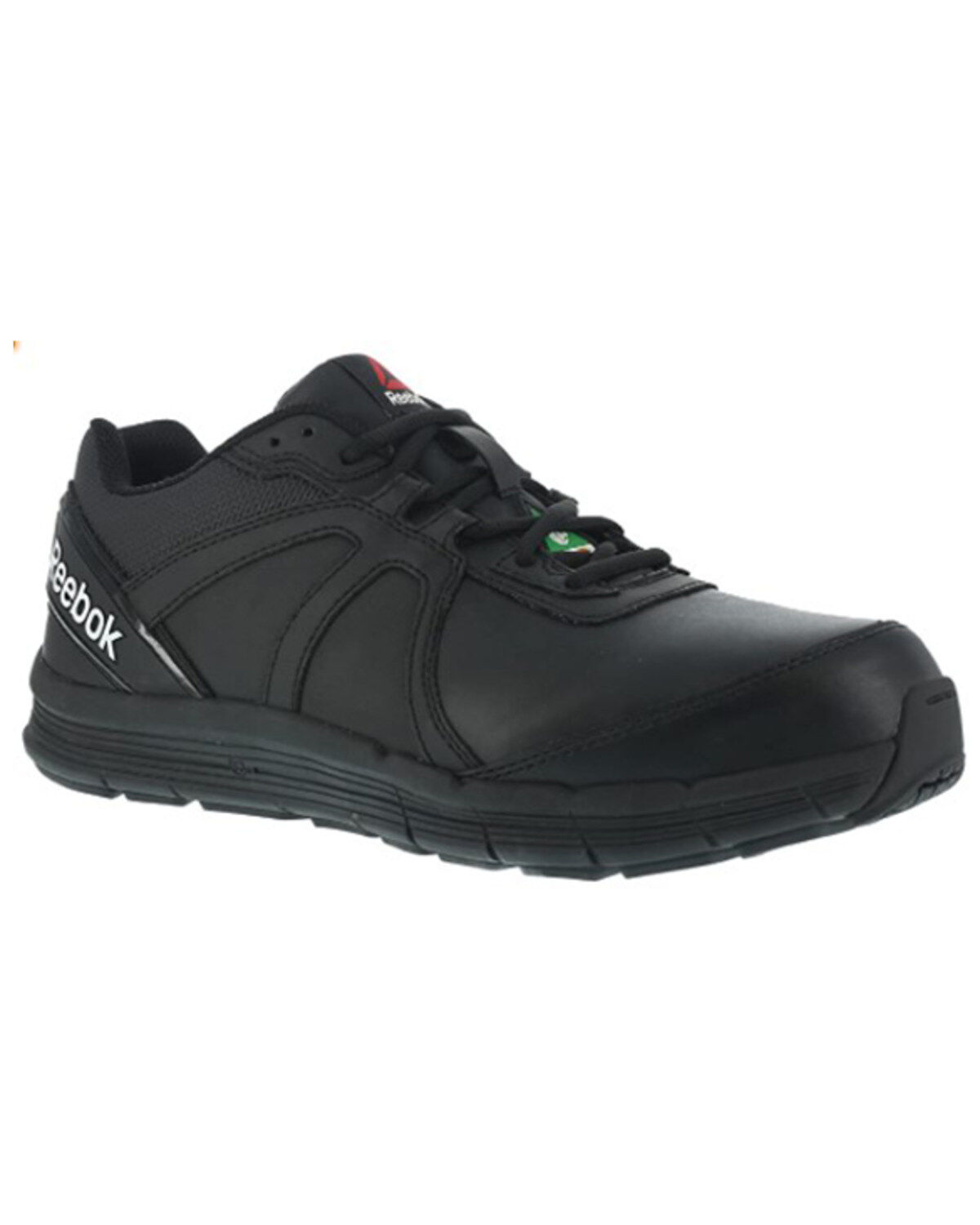 Image #1 - Reebok Women's Performance Cross Trainer Lace-Up Work Shoes - Steel Toe, Black, hi-res