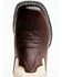 Image #6 - RANK 45&reg; Boys' Austin Western Boots - Broad Square Toe, Ivory, hi-res