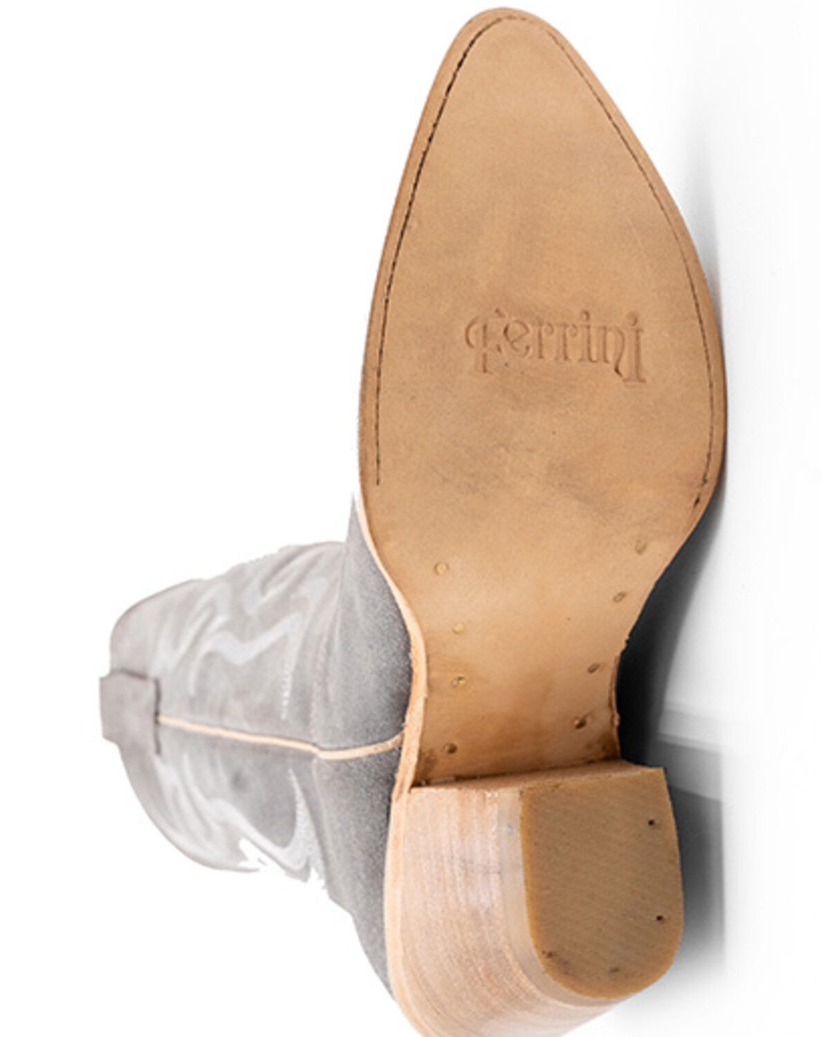 Image #7 - Ferrini Women's Quinn Western Boots - Round Toe, Grey, hi-res