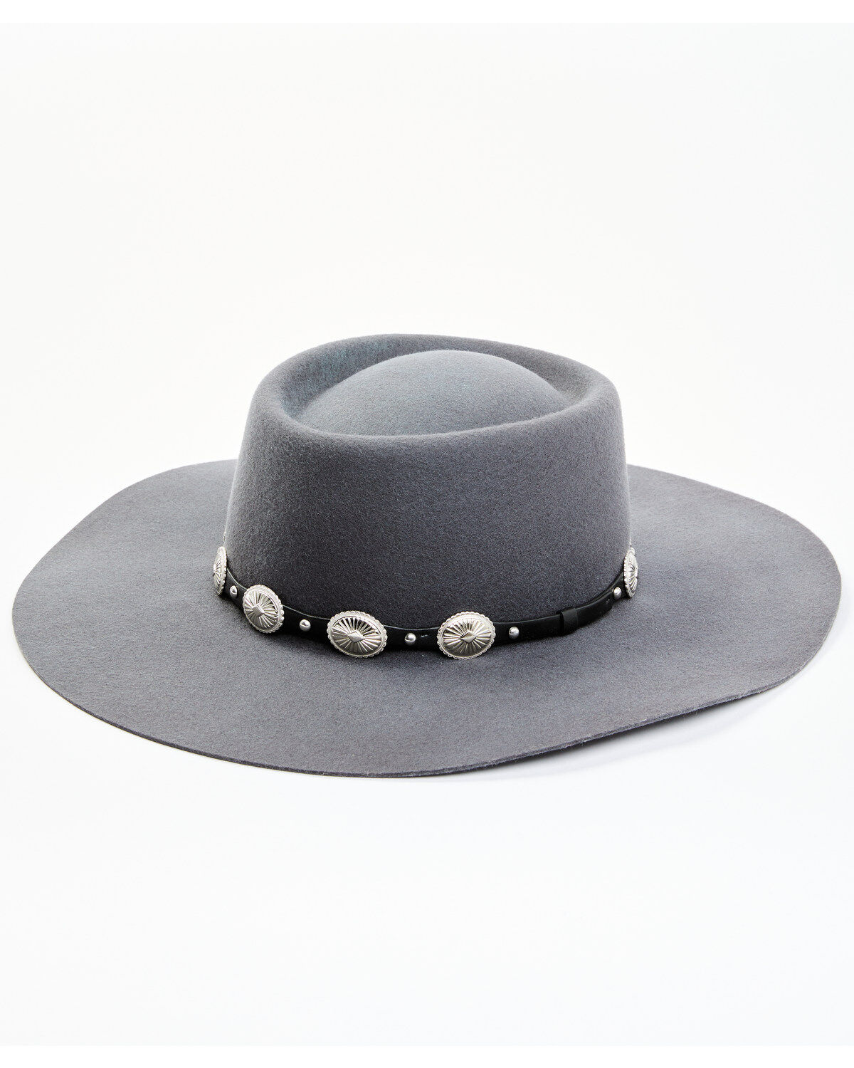 Image #1 - Shyanne Women's Belina Bolero Wool Felt Western Fashion Hat, Grey, hi-res