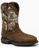 Image #1 - Cody James Men's 11" Xero Gravity Lite Camo Western Work Boots - Composite Toe, Brown, hi-res