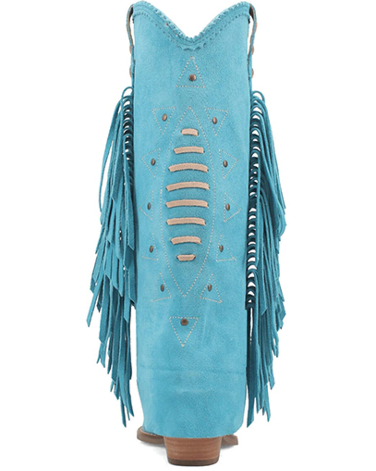 Image #5 - Dingo Women's Spirit Trail Western Boots - Snip Toe, Blue, hi-res