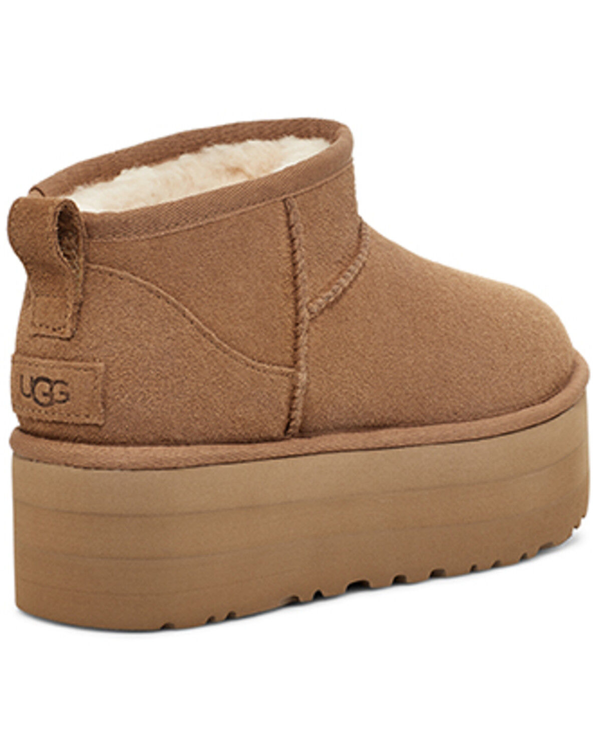 Image #4 - UGG Women's Classic Ultra Mini Platform Boot, Chestnut, hi-res