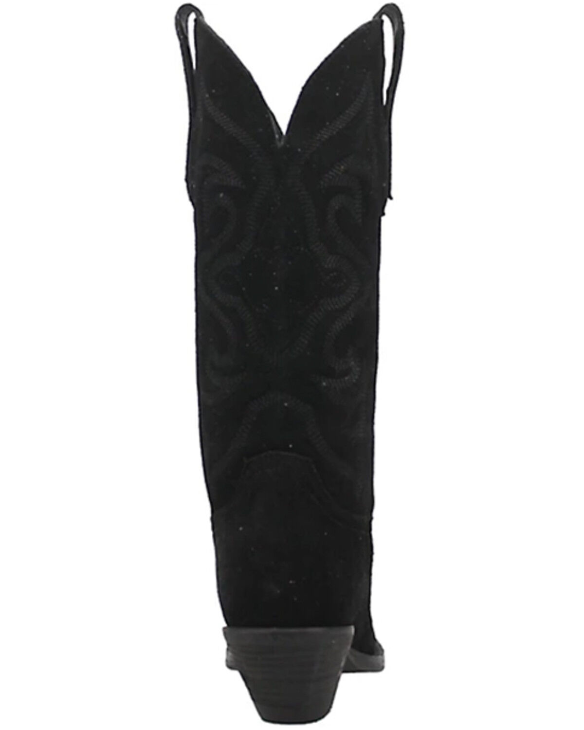 Image #5 - Dingo Women's Out West Suede Western Boots - Round Toe, Black, hi-res
