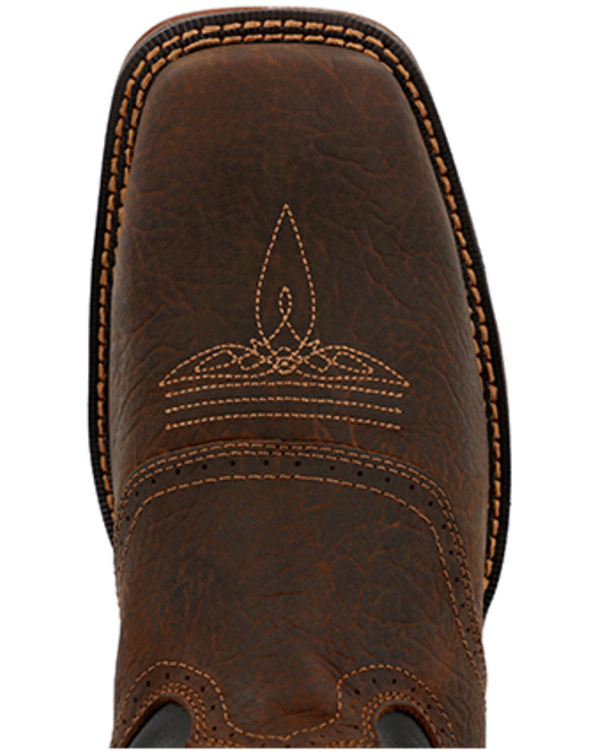 Image #6 - Durango Men's 11" Rebel Performance Western Boots - Broad Square Toe, Brown, hi-res