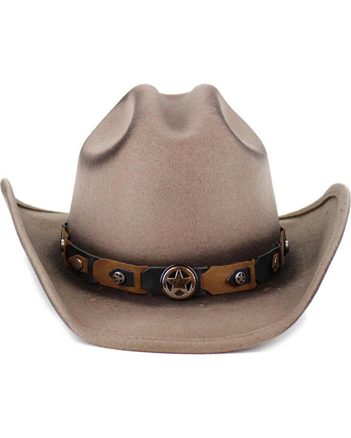 Image #2 - Cody James Kids' Yearling Wool Felt Cowboy Hat, Tan, hi-res