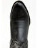 Image #6 - Lucchese Men's Cowhide Western Boots - Round Toe, Black, hi-res