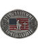 Image #1 - Cody James&reg; Men's Military Memorial Belt Buckle, Silver, hi-res
