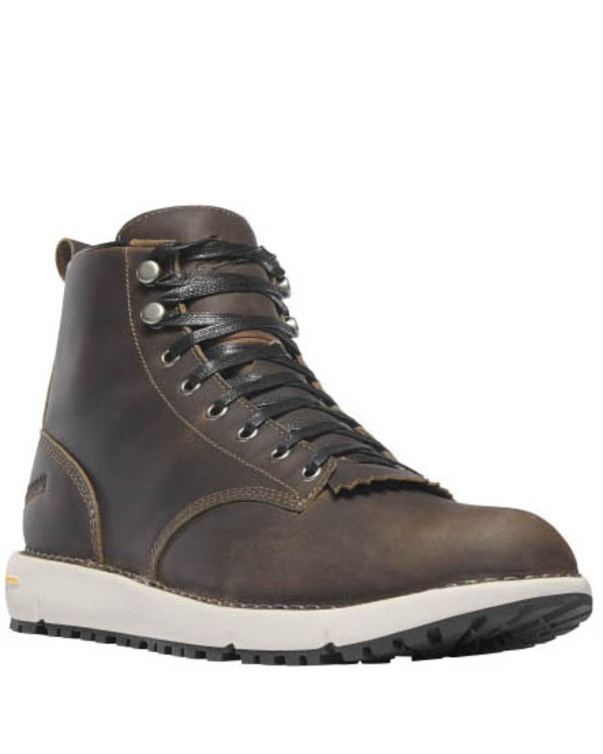 Danner Men's 917 Logger Boots - Soft Toe, Dark Brown, hi-res